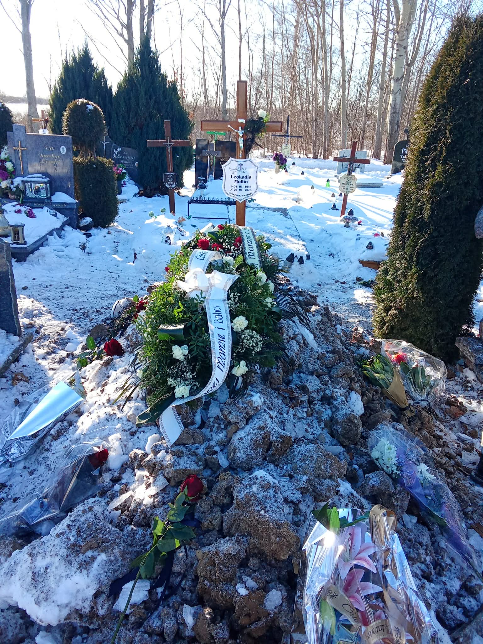 Grób Leokadia Mollin