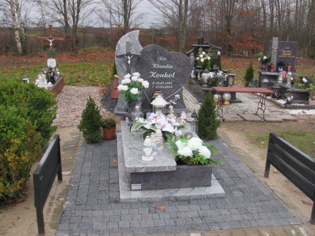 Grób Klaudia Konkol