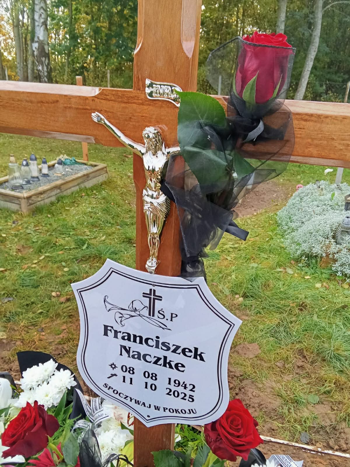 Grób Franciszek Naczke