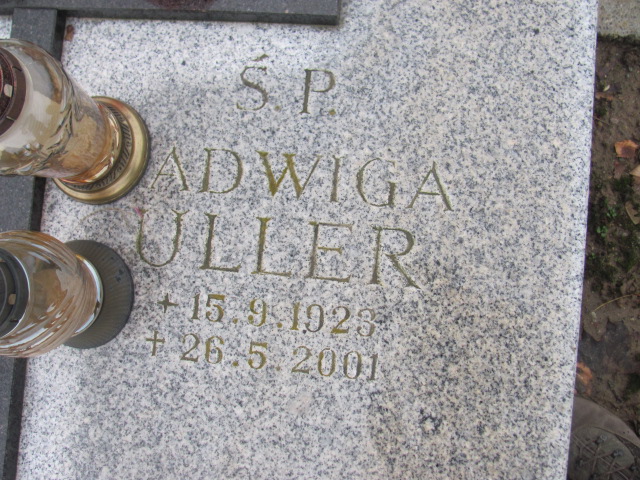 Jadwiga Uller 1923 Puck - Grobonet - Wyszukiwarka osób pochowanych