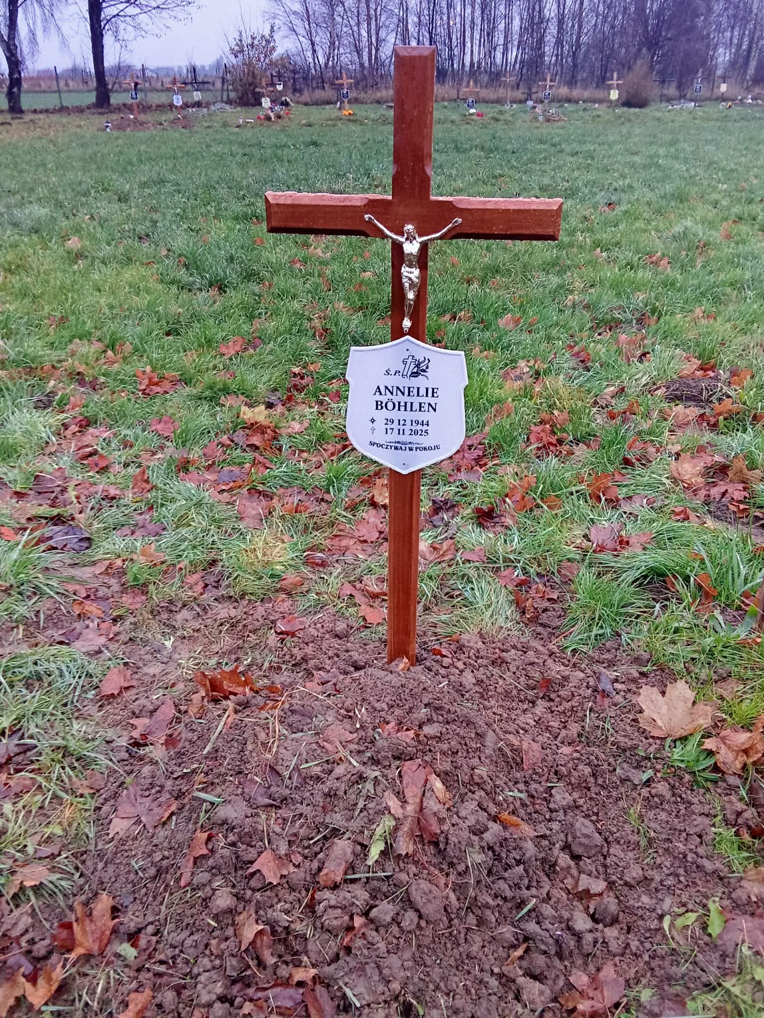 Grób Annelie Bohlen