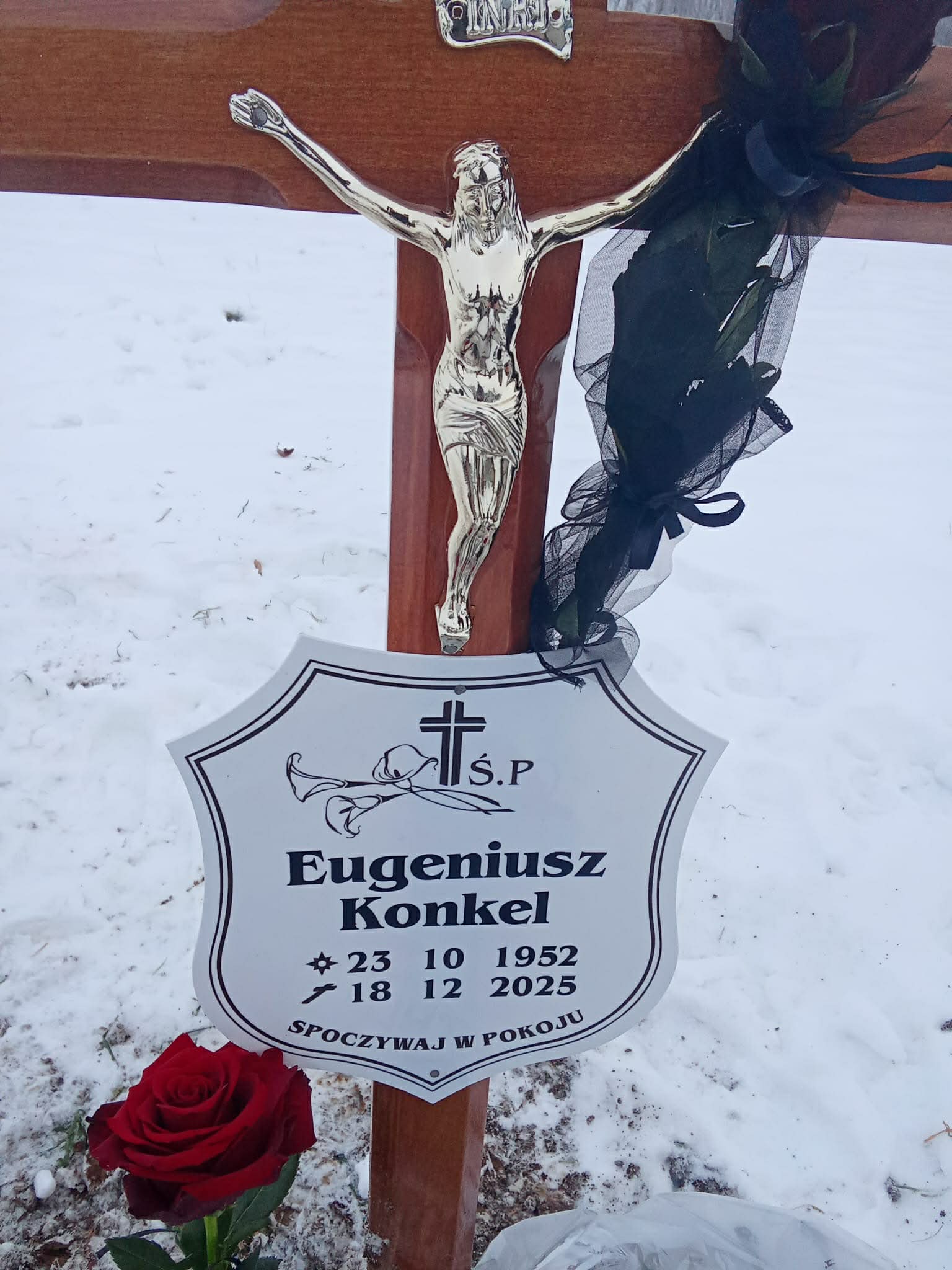 Grób Eugeniusz Konkel